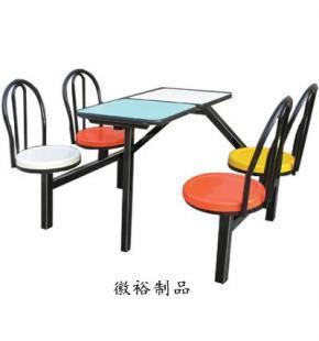供应马鞍山连体快餐桌椅及合肥徽裕快餐桌椅，安徽优质办公文教产品选择